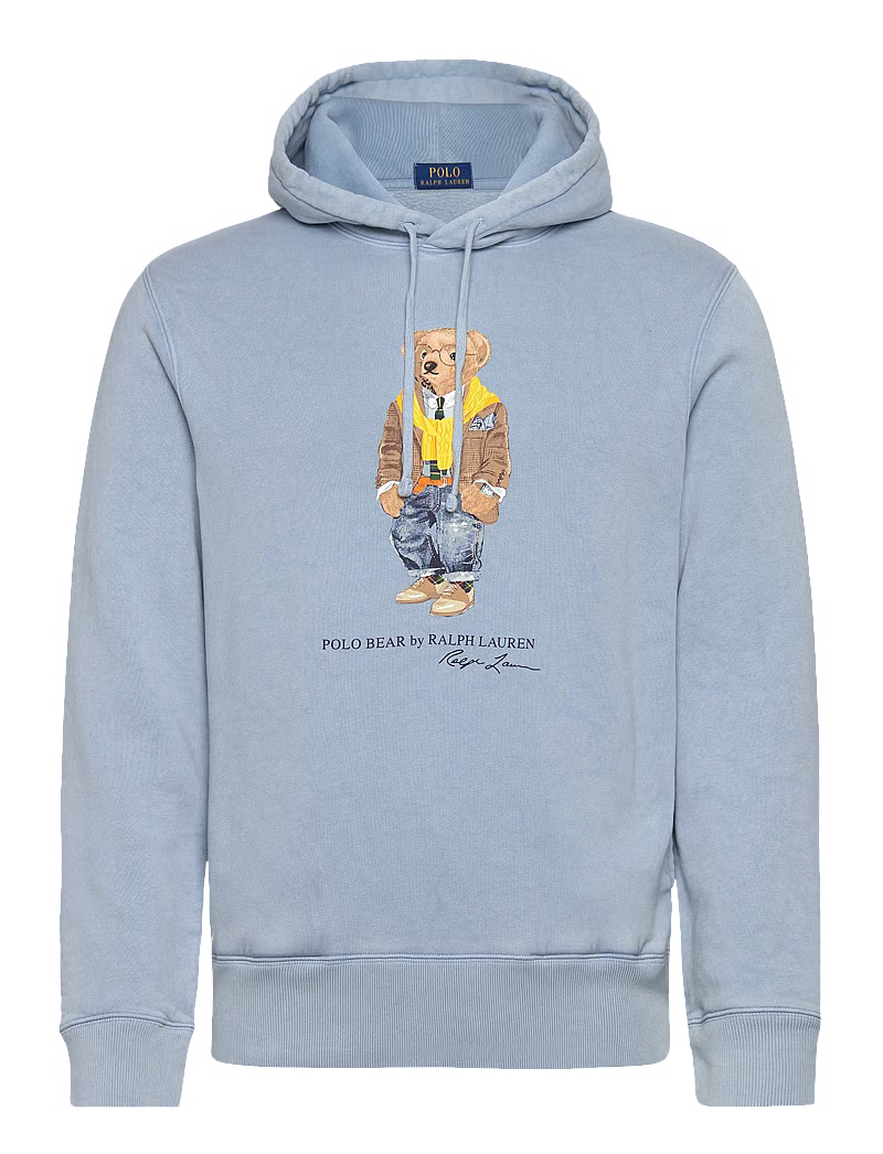Polo Bear Garment-Dyed Fleece Hoodie